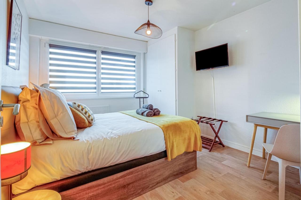 Alsacetime, Centre Parking Gratuit, Tram Wifi, Fibre Orange, Espace De Travail Strasbourg Luaran gambar
